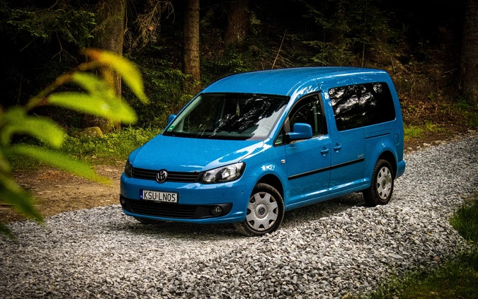 Volkswagen Caddy cena 33500 przebieg: 360000, rok produkcji 2013 z Jordanów małe 466